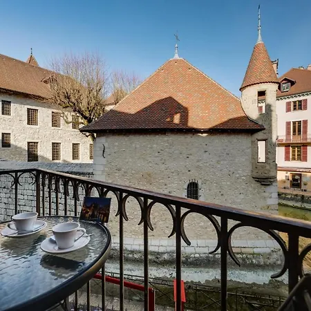 Le Balcon Perriere Ii - Charming With Direct View Of The Thiou Apartment Annecy