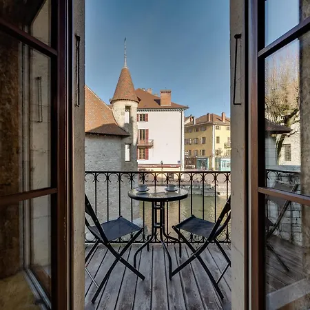 Le Balcon Perriere Ii - Charming With Direct View Of The Thiou Apartamento